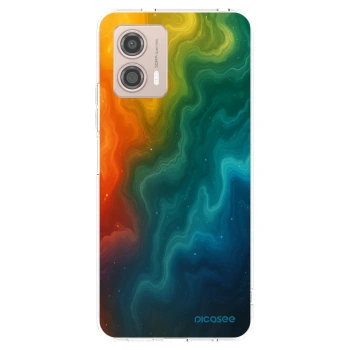 Picasee διαφανής θήκη σιλικόνης Motorola Moto G53 5G - Solar