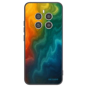 Picasee Μαύρη θήκη σιλικόνης για Realme 12 Pro 5G - Solar