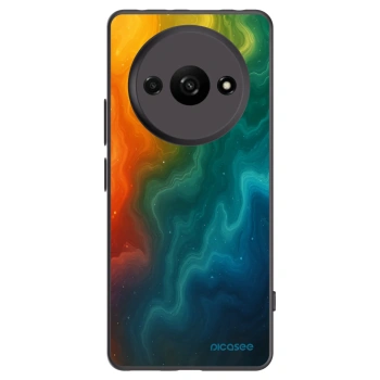 Picasee Μαύρη θήκη σιλικόνης για Xiaomi Redmi A3 - Solar
