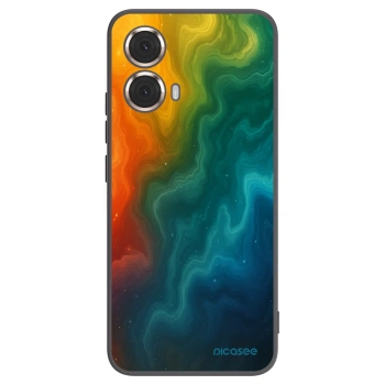 Picasee Μαύρη θήκη σιλικόνης για Motorola Moto G85 - Solar