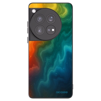 Picasee Μαύρη θήκη σιλικόνης για OnePlus 12 5G - Solar