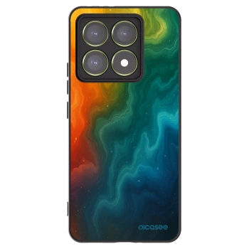 Picasee Μαύρη θήκη σιλικόνης για Xiaomi 14T - Solar