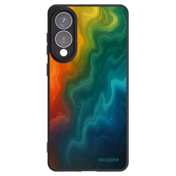 Picasee Μαύρη θήκη σιλικόνης για Samsung Galaxy S25 Edge 5G - Solar
