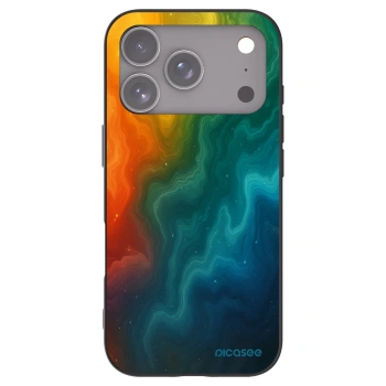 Picasee Μαύρη θήκη σιλικόνης για Apple iPhone 17 Pro - Solar