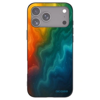 Picasee Μαύρη θήκη σιλικόνης για Apple iPhone 17 Pro Max - Solar