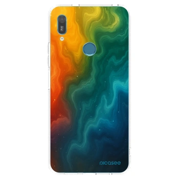 Picasee διαφανής θήκη σιλικόνης Huawei Y6 2019 - Solar