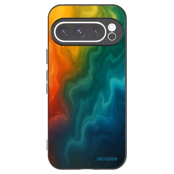 Picasee Μαύρη θήκη σιλικόνης για Google Pixel 9 Pro XL - Solar