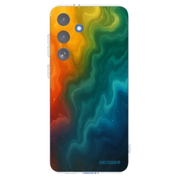 Picasee διαφανής θήκη σιλικόνης Samsung Galaxy S25 FE 5G - Solar