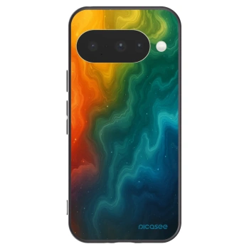 Picasee Μαύρη θήκη σιλικόνης για Google Pixel 10 - Solar
