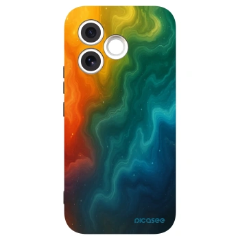 Picasee Μαύρη θήκη σιλικόνης για Honor 600 Lite - Solar