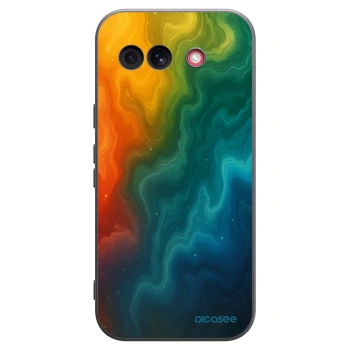 Picasee Μαύρη θήκη σιλικόνης για Google Pixel 10a - Solar