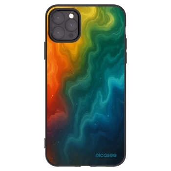 Picasee Μαύρη θήκη σιλικόνης για Apple iPhone 11 Pro Max - Solar