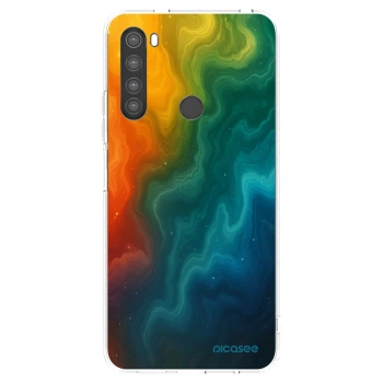 Picasee διαφανής θήκη σιλικόνης Xiaomi Redmi Note 8 - Solar