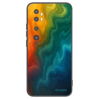 Picasee Μαύρη θήκη σιλικόνης για Xiaomi Mi Note 10 (Pro) - Solar