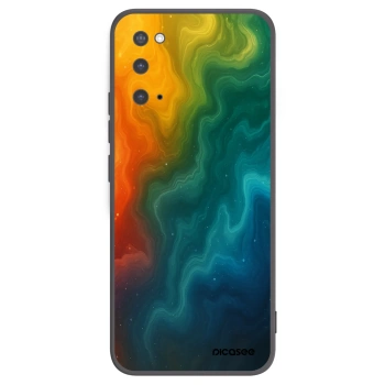 Picasee Μαύρη θήκη σιλικόνης για Samsung Galaxy S20 G980F - Solar
