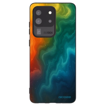 Picasee Μαύρη θήκη σιλικόνης για Samsung Galaxy S20 Ultra 5G G988F - Solar