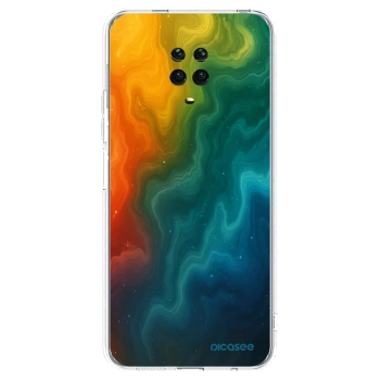 Picasee διαφανής θήκη σιλικόνης Xiaomi Redmi Note 9 Pro - Solar