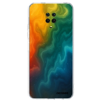 Picasee διαφανής θήκη σιλικόνης Xiaomi Redmi Note 9S - Solar