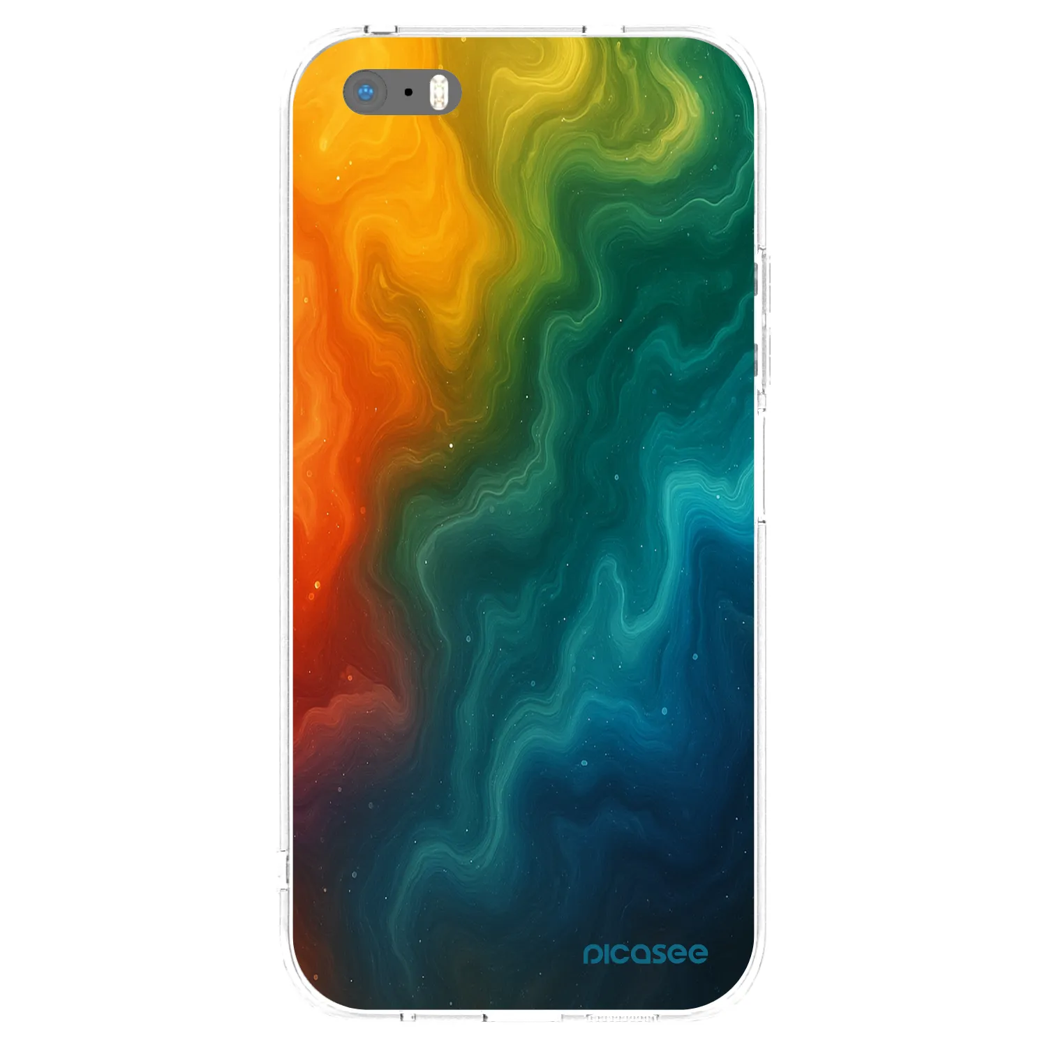 Picasee διαφανής θήκη σιλικόνης Apple iPhone 5/5S/SE - Solar