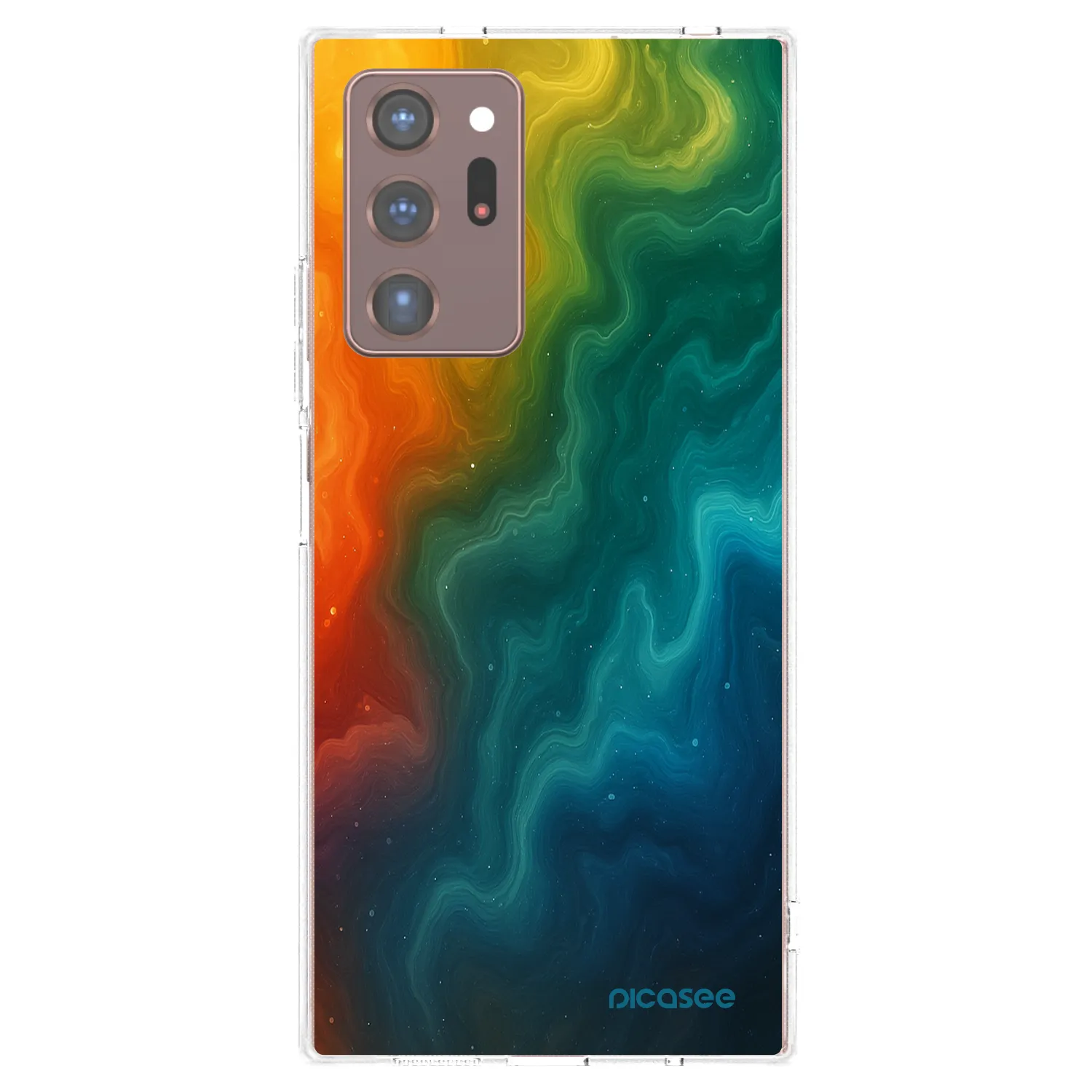 Picasee διαφανής θήκη σιλικόνης Samsung Galaxy Note 20 Ultra - Solar