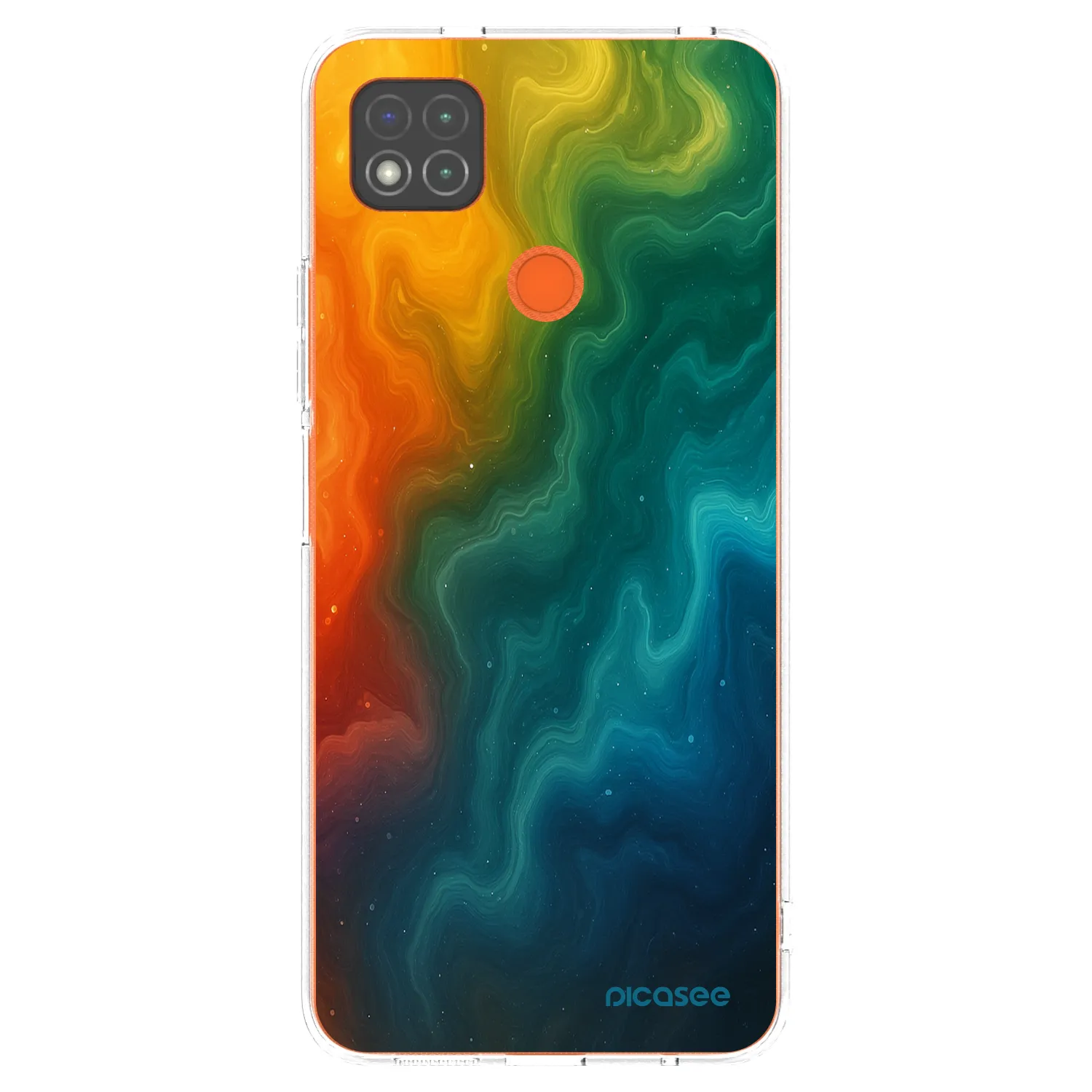 Picasee διαφανής θήκη σιλικόνης Xiaomi Redmi 9C - Solar