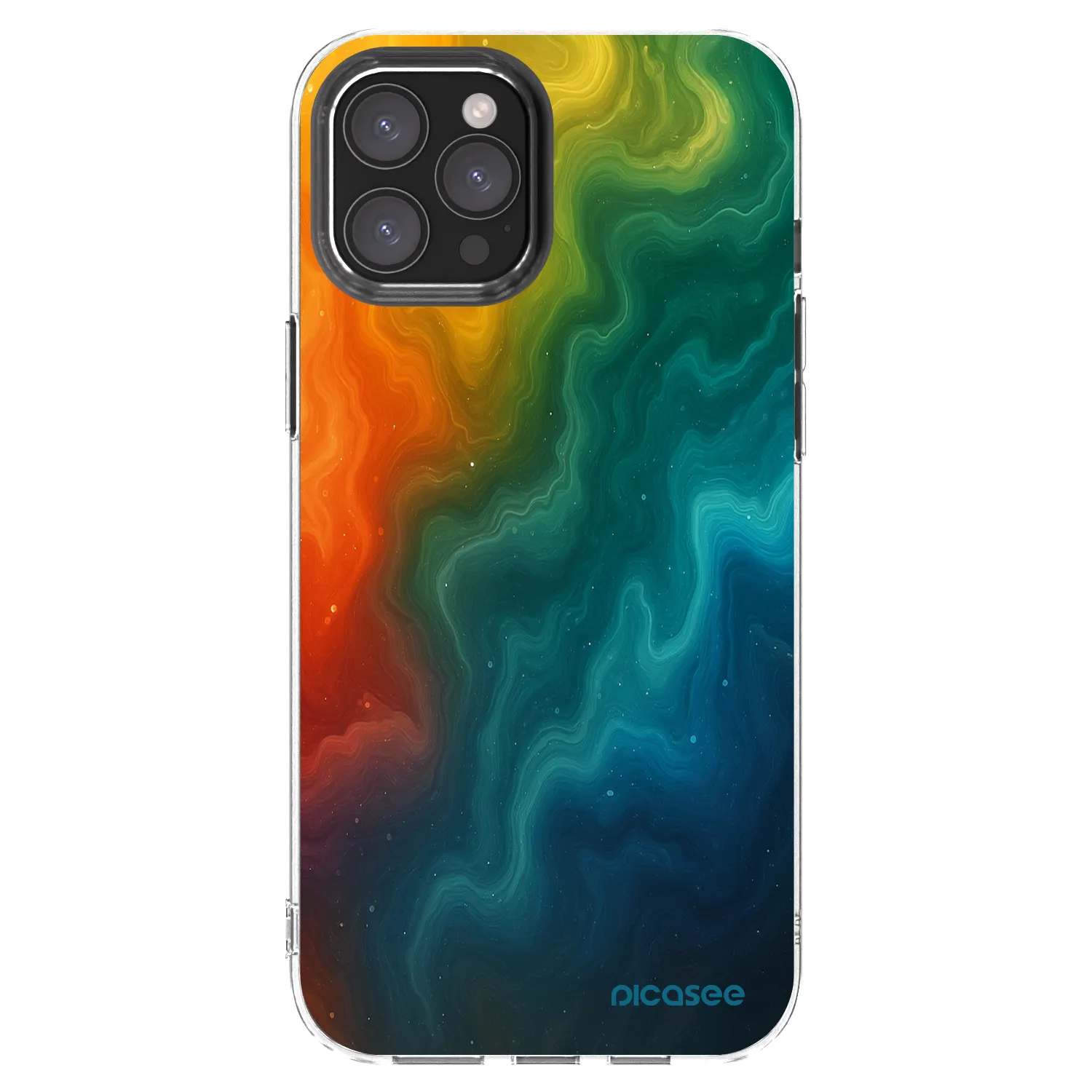Picasee διαφανής θήκη σιλικόνης Apple iPhone 12 Pro Max - Solar