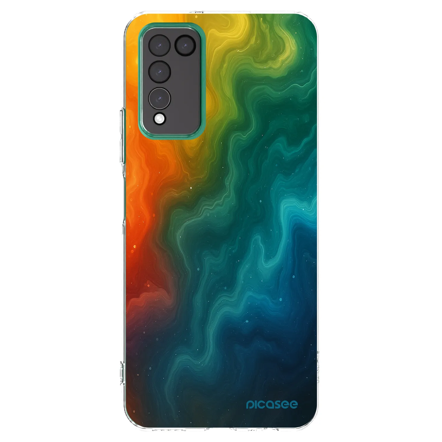 Picasee διαφανής θήκη σιλικόνης Honor 10X Lite - Solar