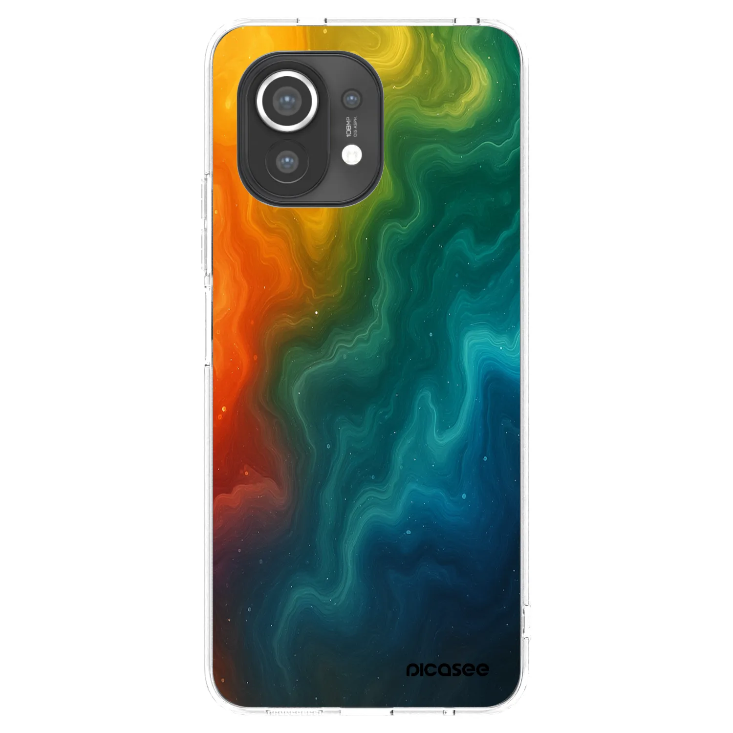 Picasee διαφανής θήκη σιλικόνης Xiaomi Mi 11 - Solar