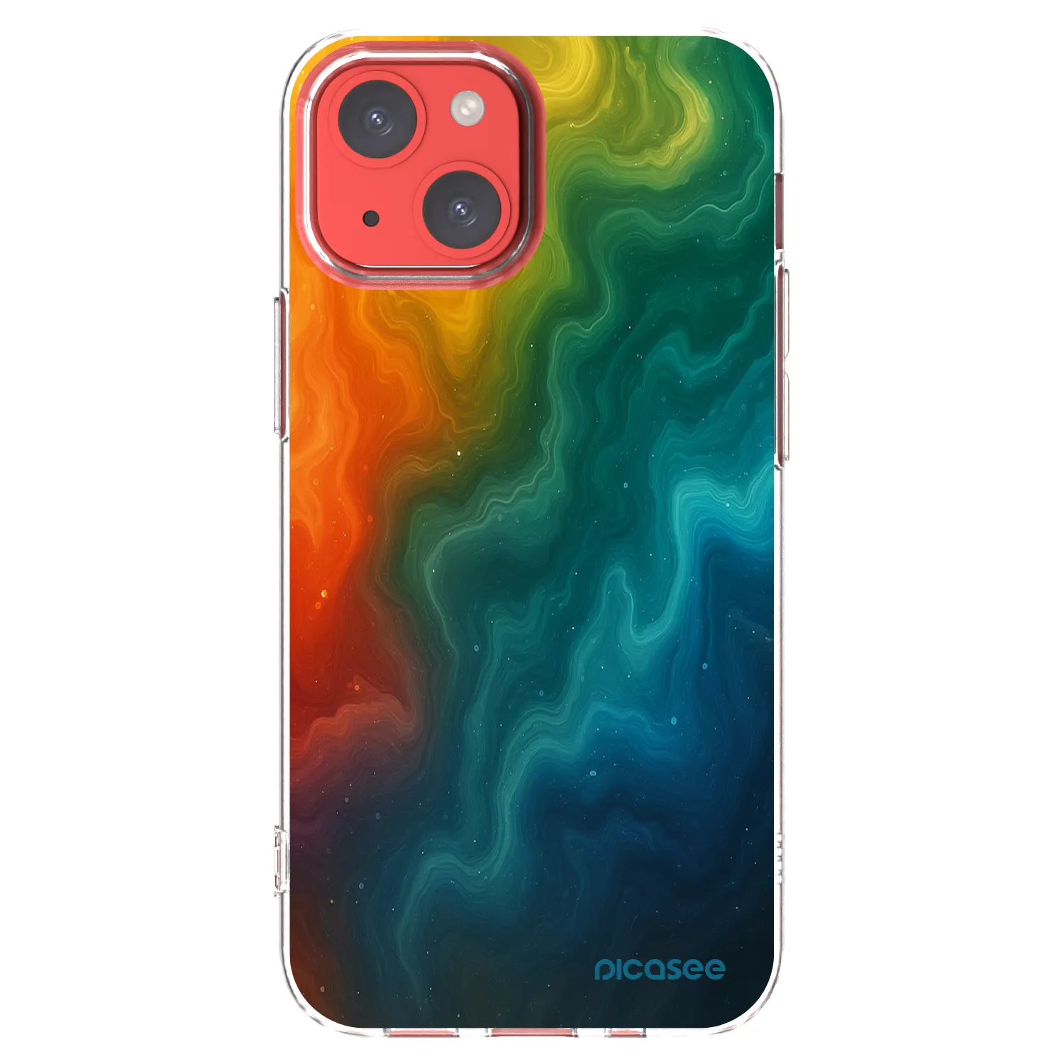Picasee διαφανής θήκη σιλικόνης Apple iPhone 13 mini - Solar