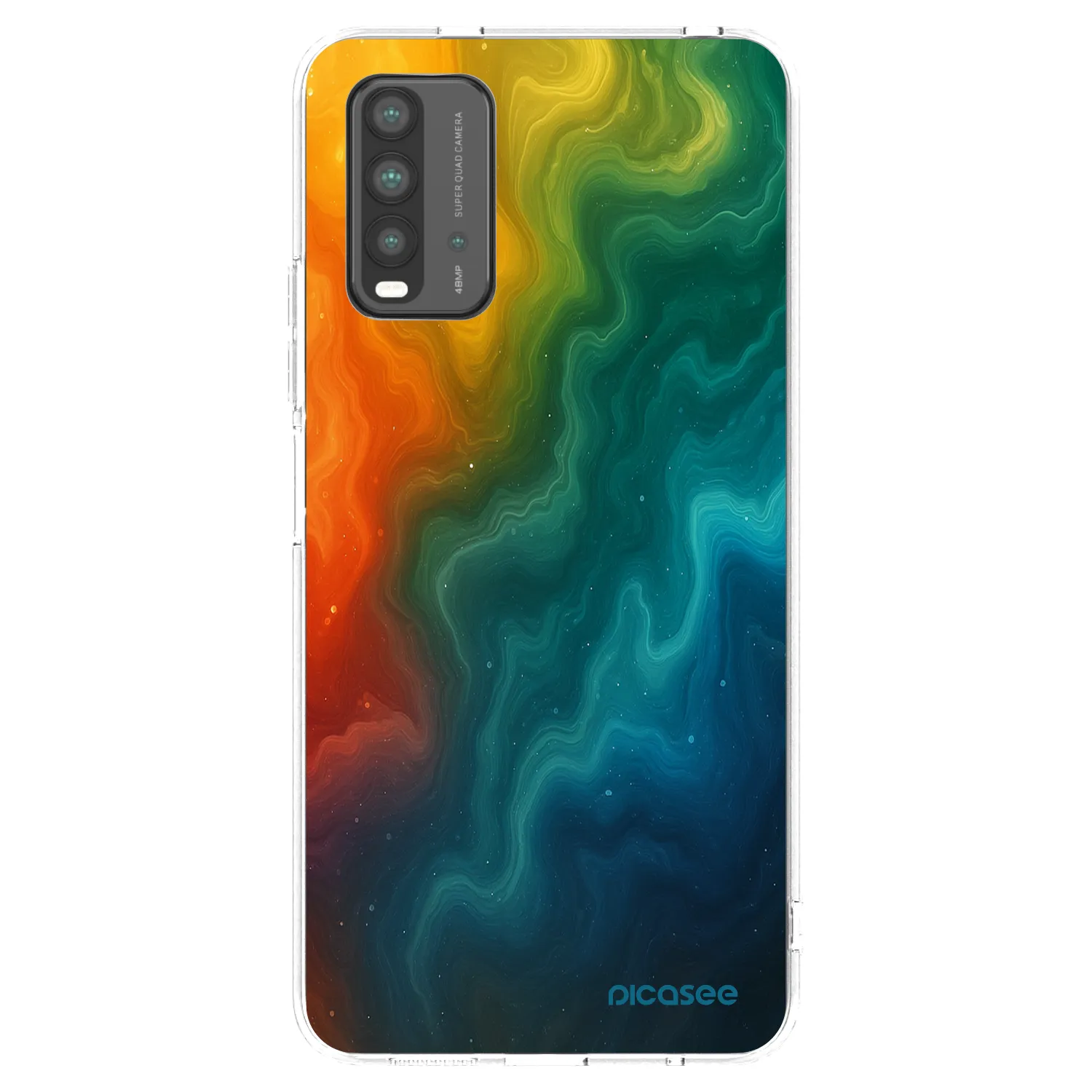 Picasee διαφανής θήκη σιλικόνης Xiaomi Redmi 9T - Solar