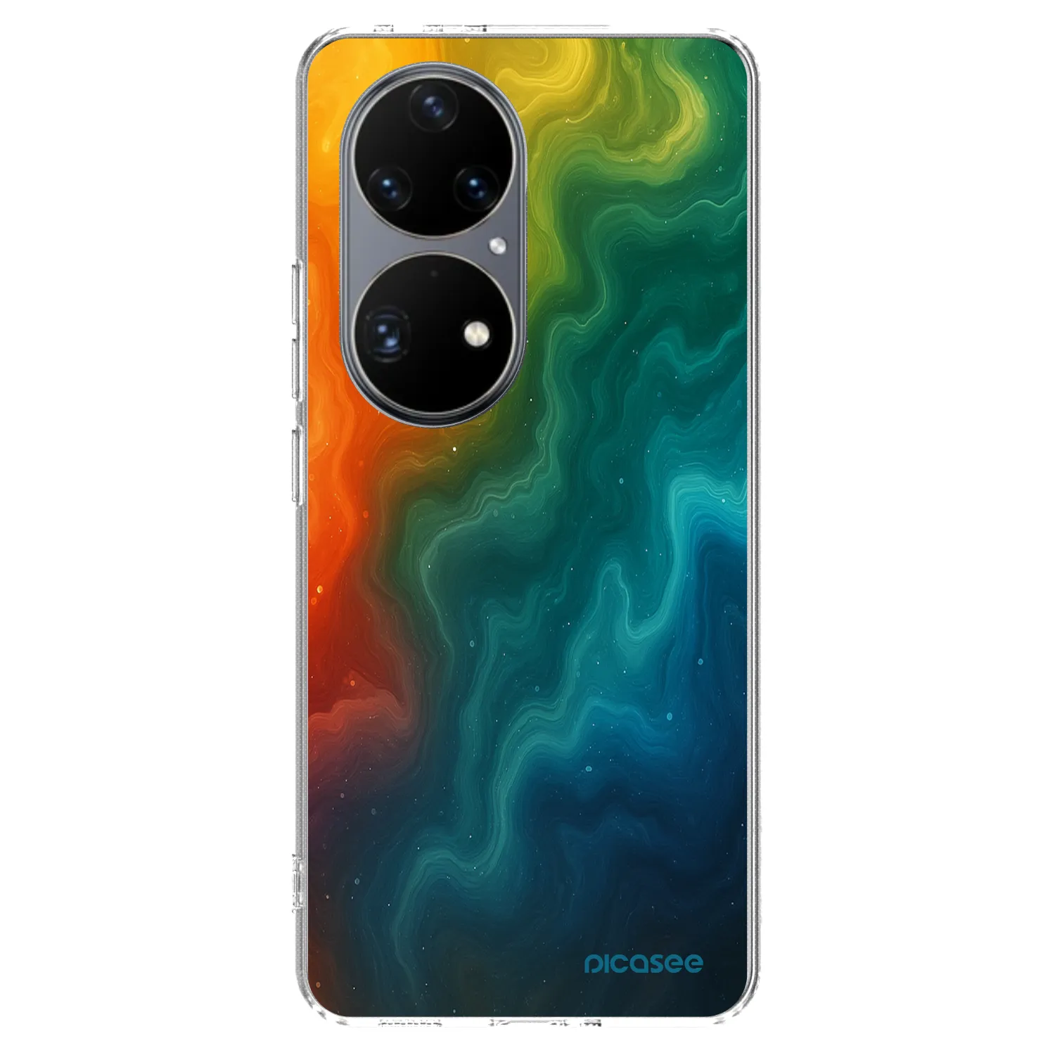 Picasee διαφανής θήκη σιλικόνης Huawei P50 - Solar