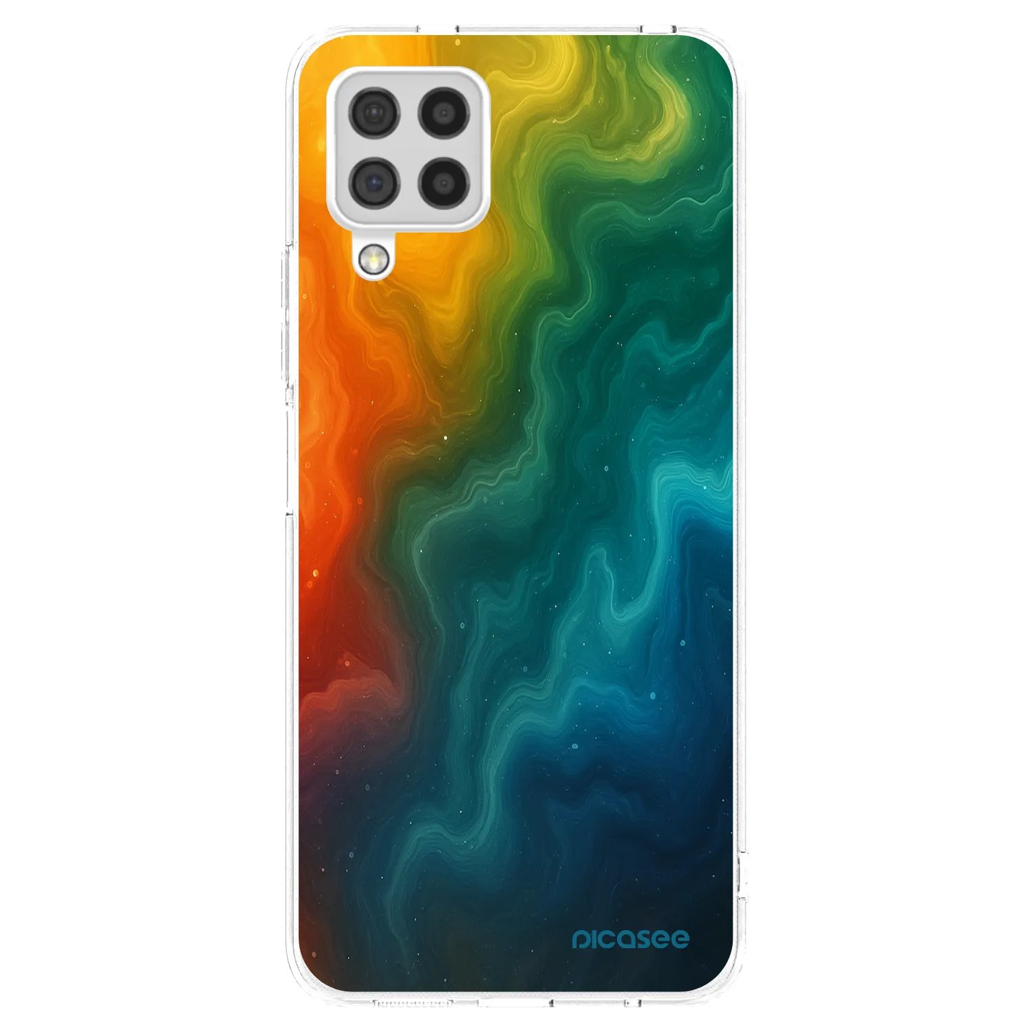 Picasee διαφανής θήκη σιλικόνης Samsung Galaxy A22 A225F 4G - Solar