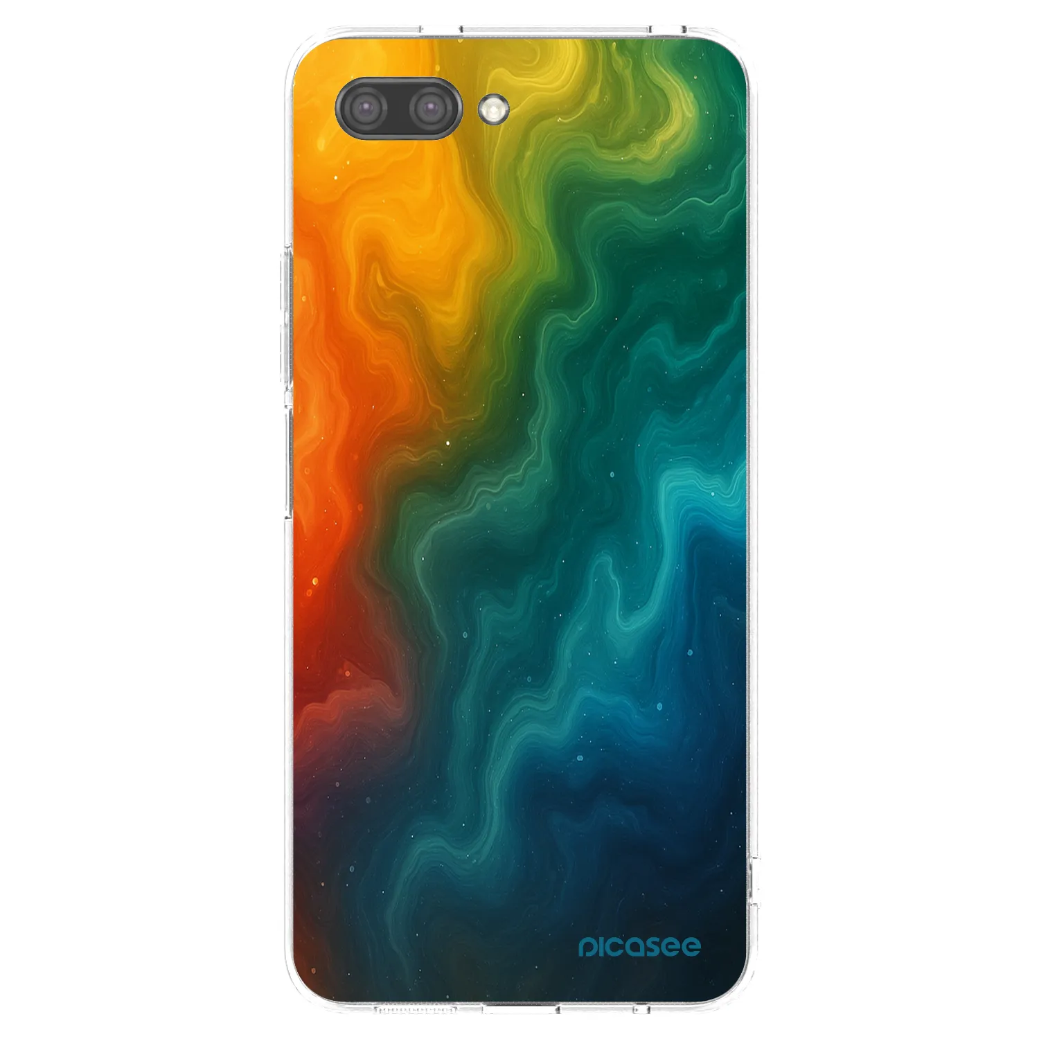 Picasee διαφανής θήκη σιλικόνης Honor 10 - Solar