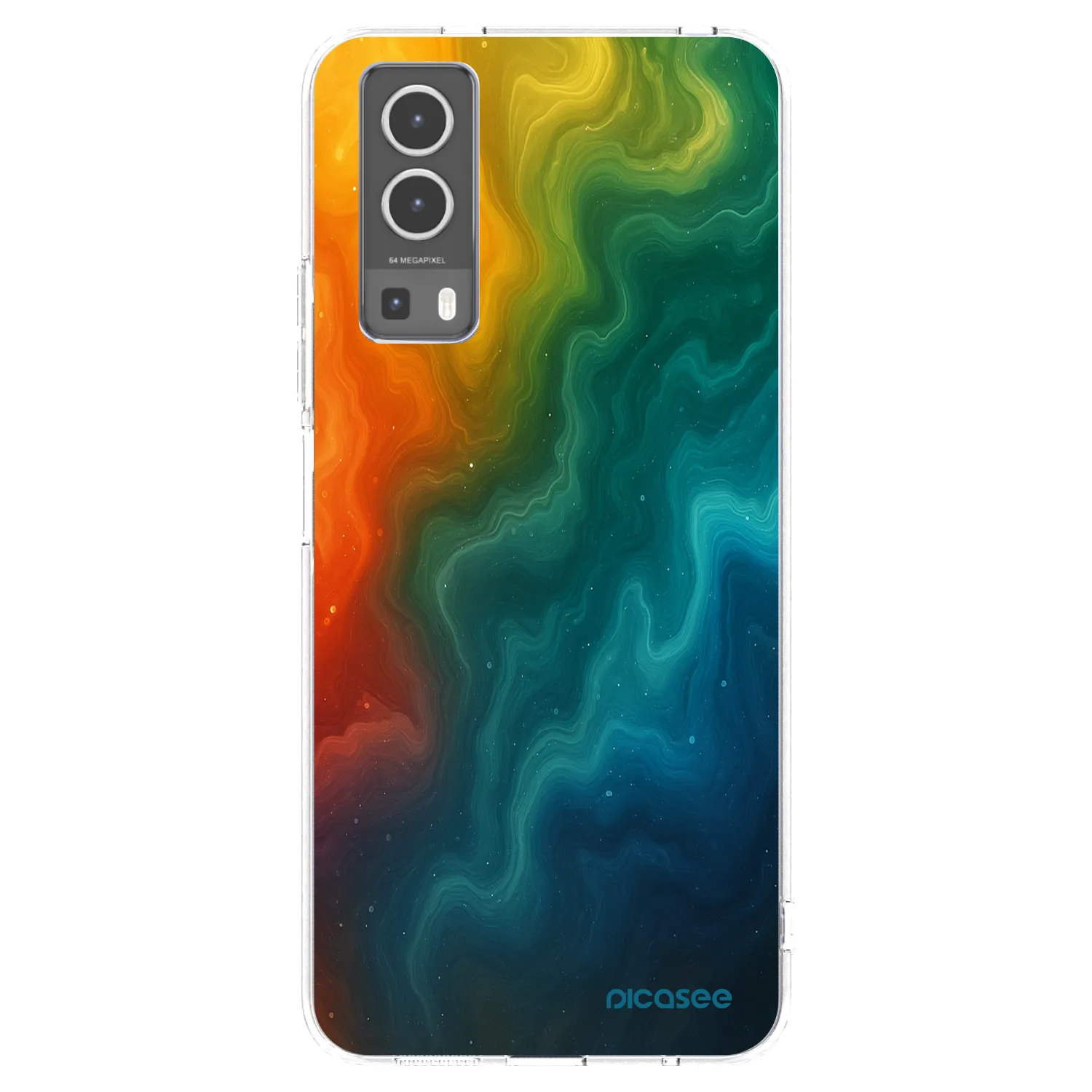 Picasee διαφανής θήκη σιλικόνης Vivo Y72 5G - Solar