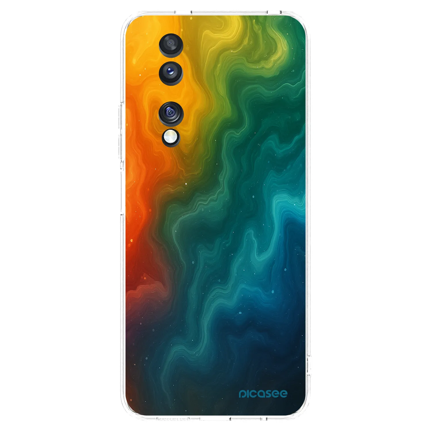 Picasee διαφανής θήκη σιλικόνης Honor 70 - Solar