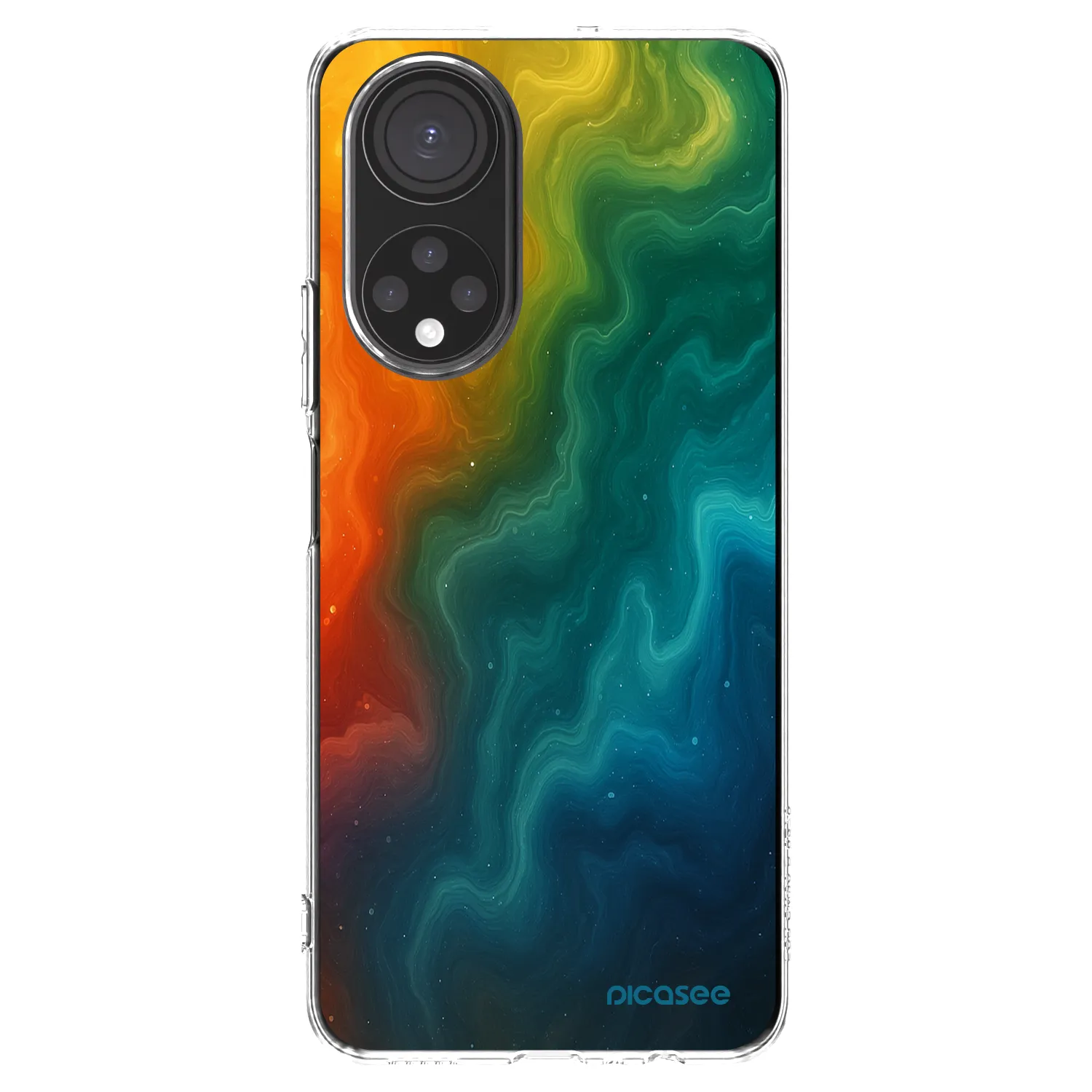 Picasee διαφανής θήκη σιλικόνης Honor X7 - Solar
