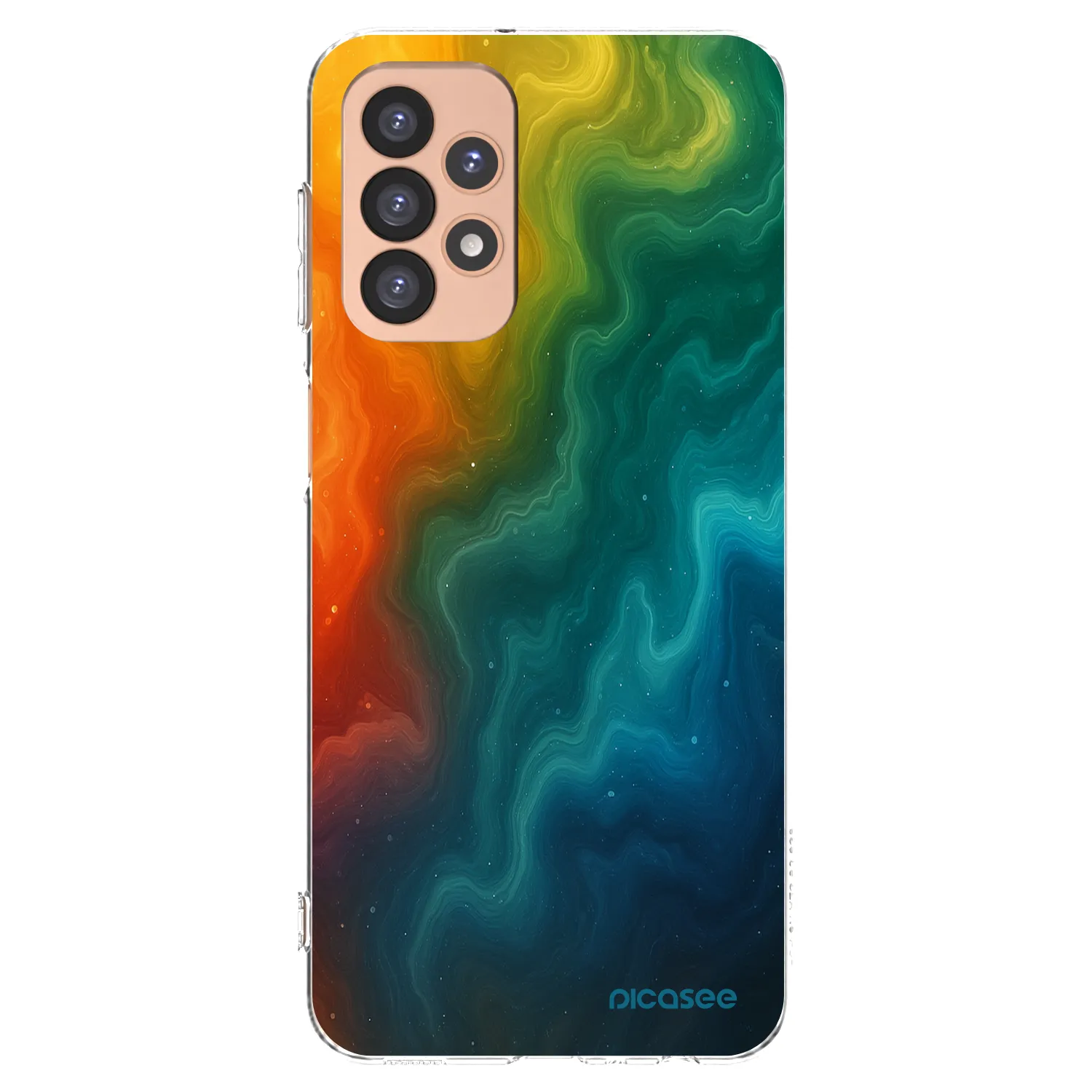 Picasee διαφανής θήκη σιλικόνης Samsung Galaxy A23 A236B 5G - Solar