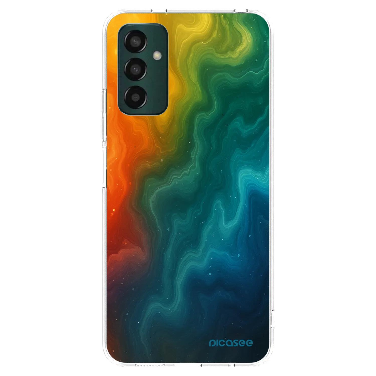 Picasee διαφανής θήκη σιλικόνης Samsung Galaxy M23 5G - Solar