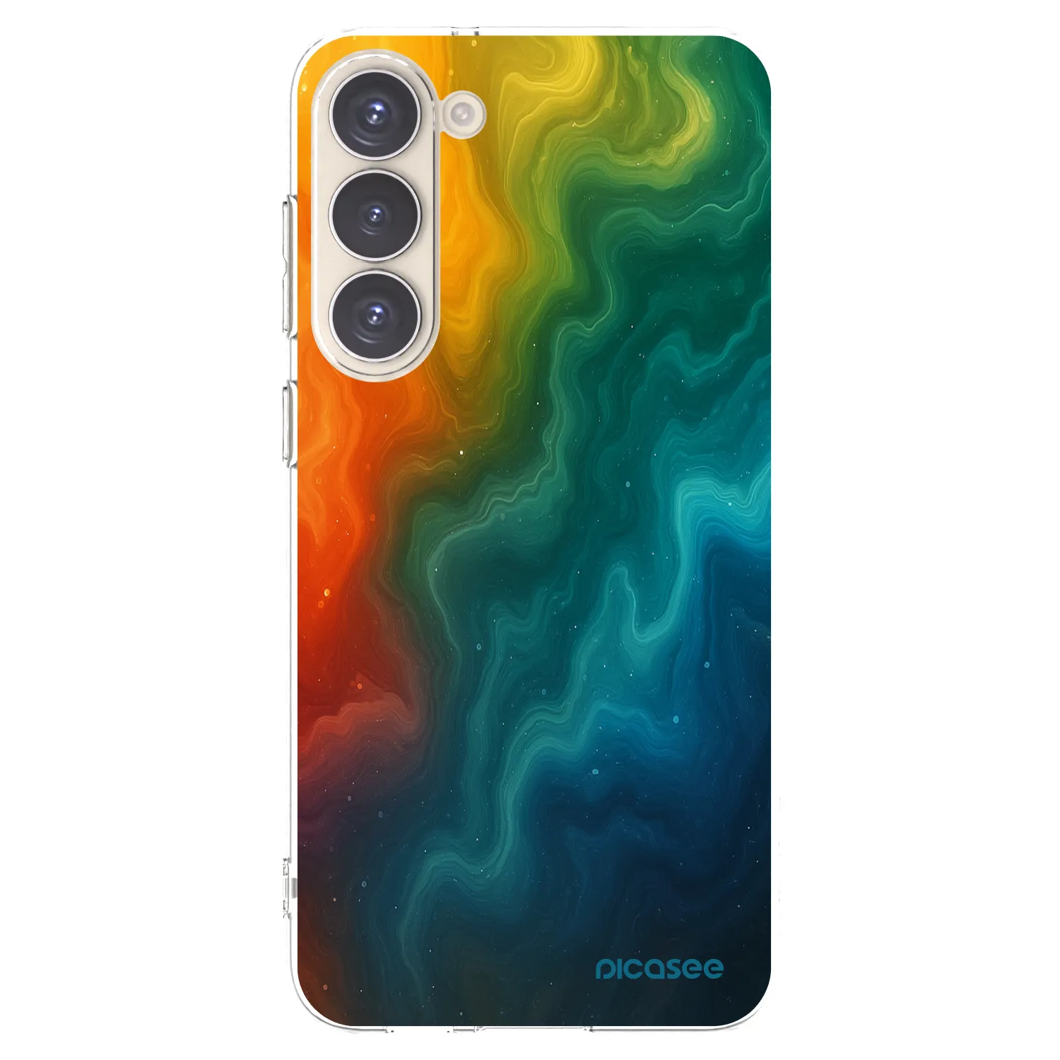 Picasee διαφανής θήκη σιλικόνης Samsung Galaxy S23+ 5G - Solar
