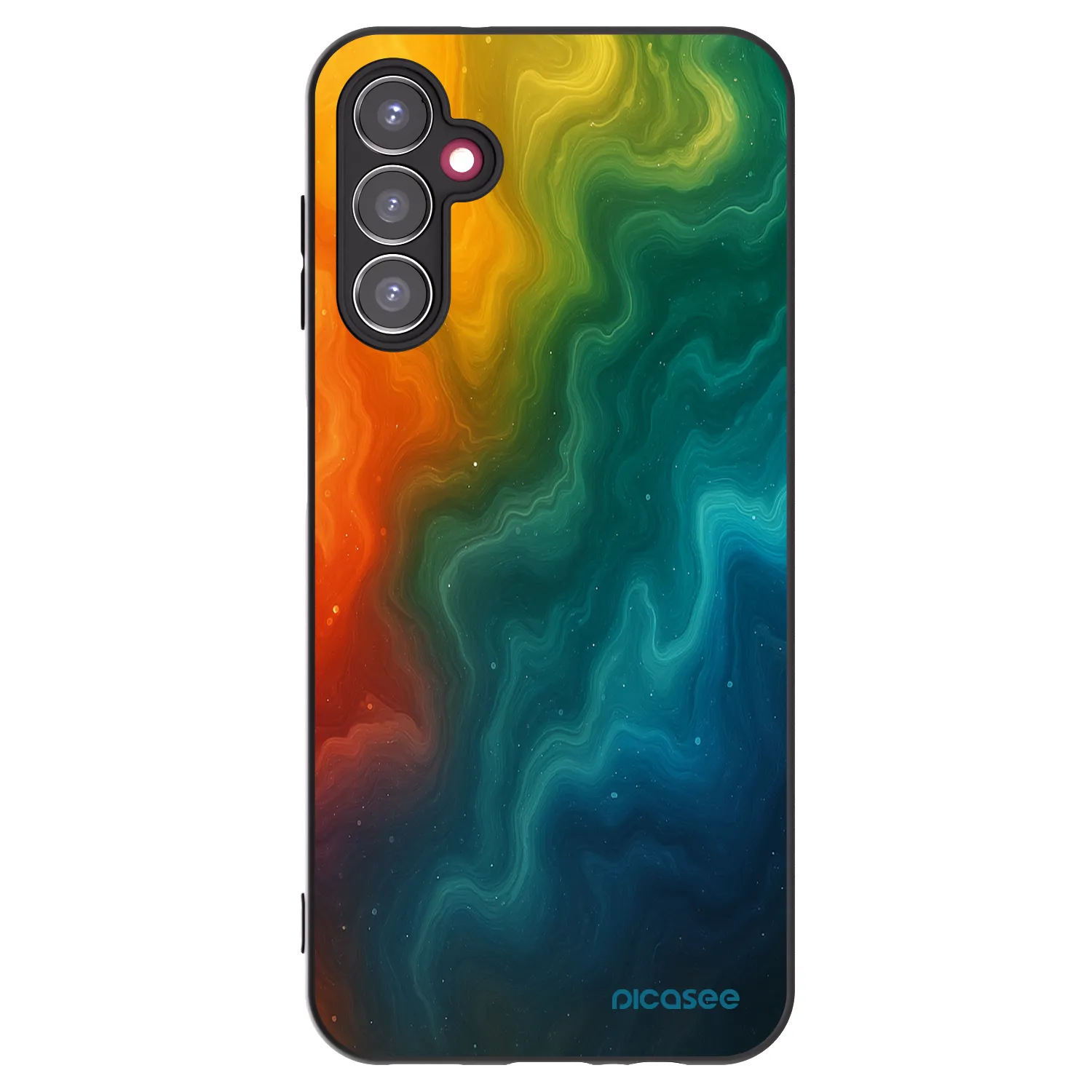 Picasee Μαύρη θήκη σιλικόνης για Samsung Galaxy A14 5G A146P - Solar