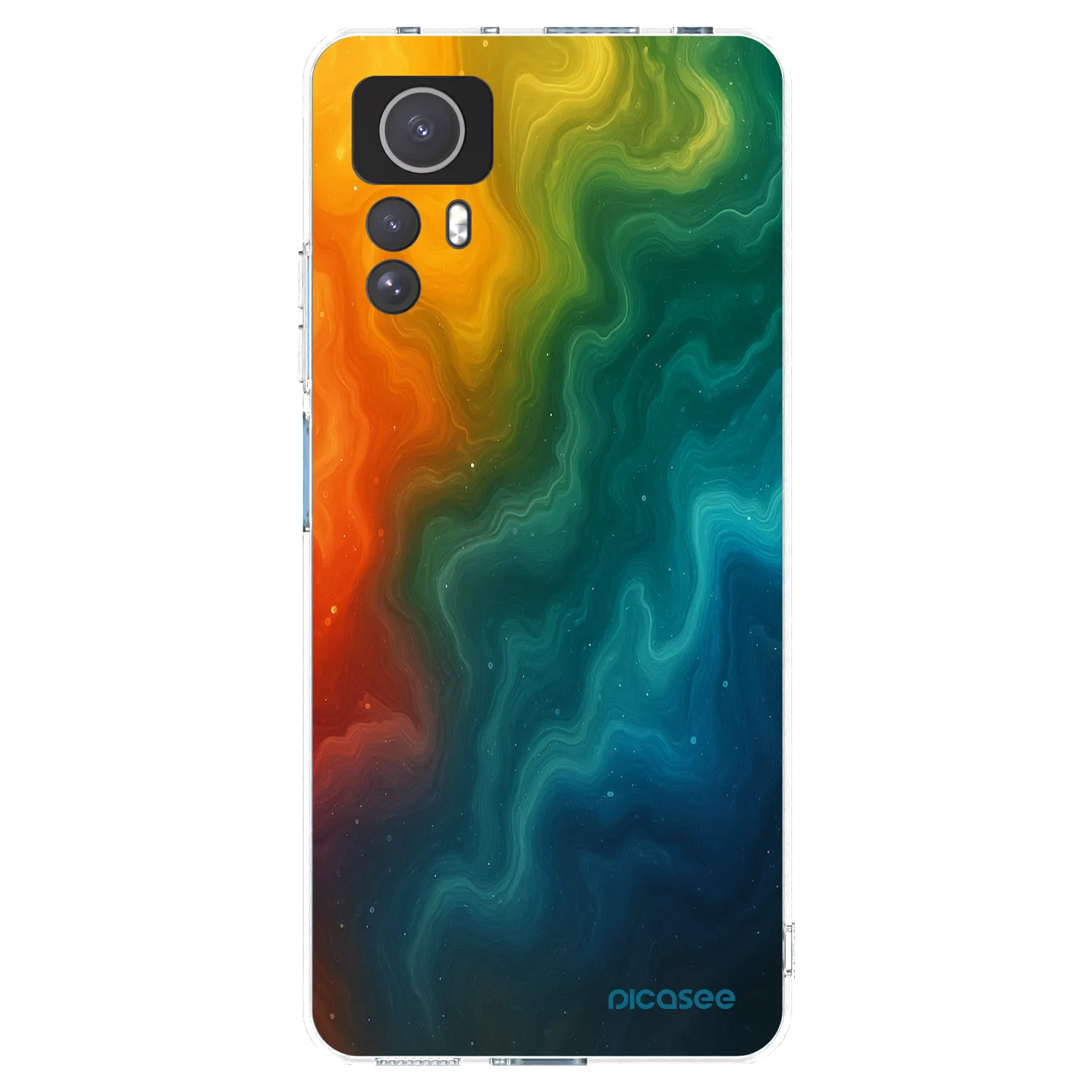 Picasee διαφανής θήκη σιλικόνης Xiaomi Redmi Note 12S - Solar