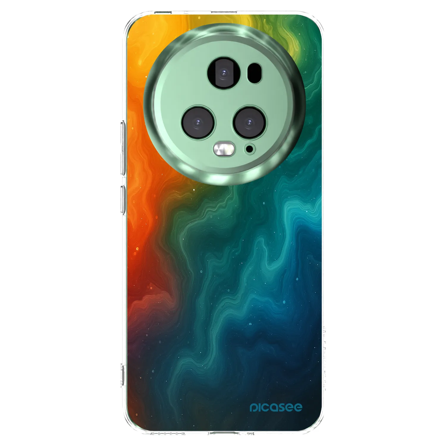 Picasee διαφανής θήκη σιλικόνης Honor Magic5 Pro - Solar