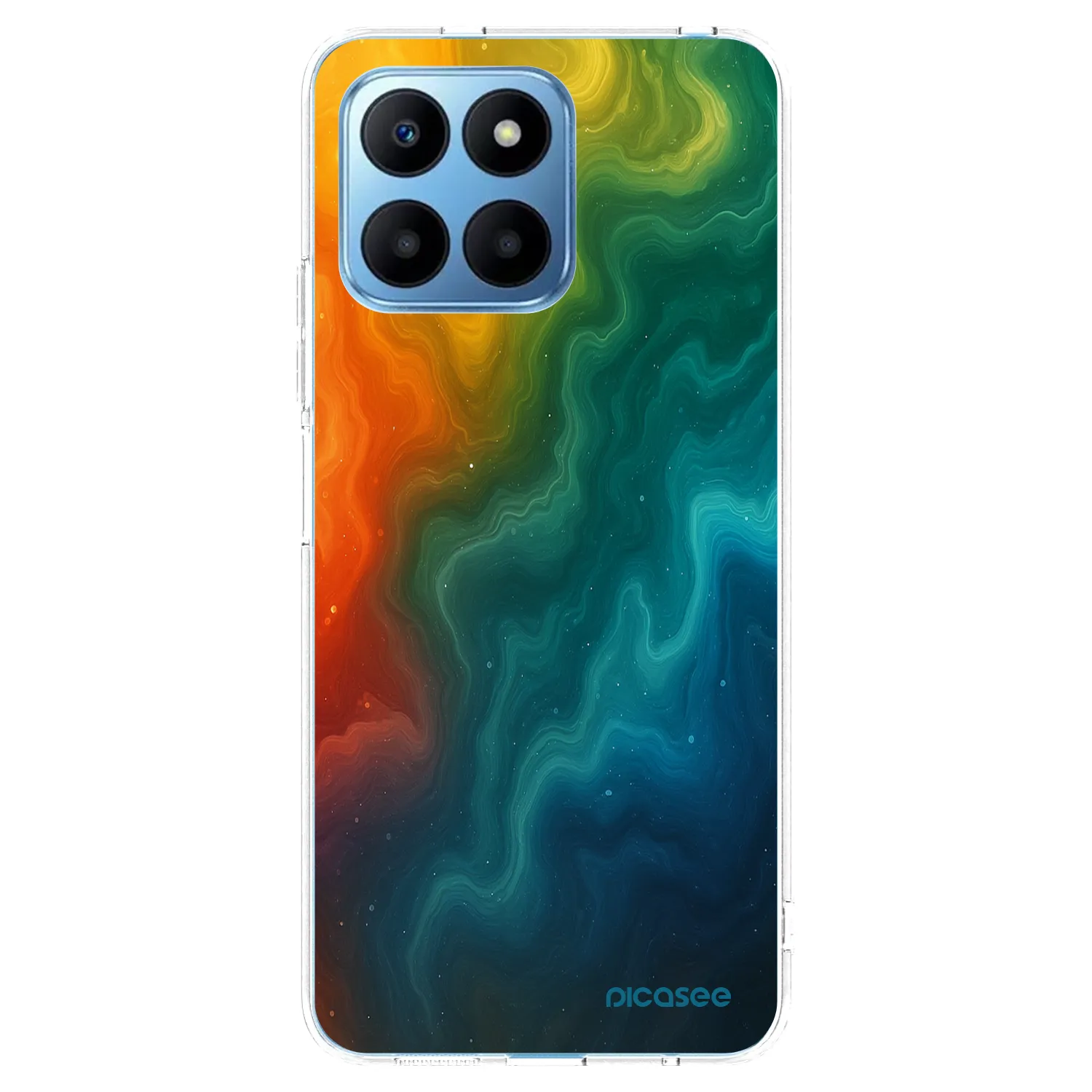 Picasee διαφανής θήκη σιλικόνης Honor 70 Lite - Solar