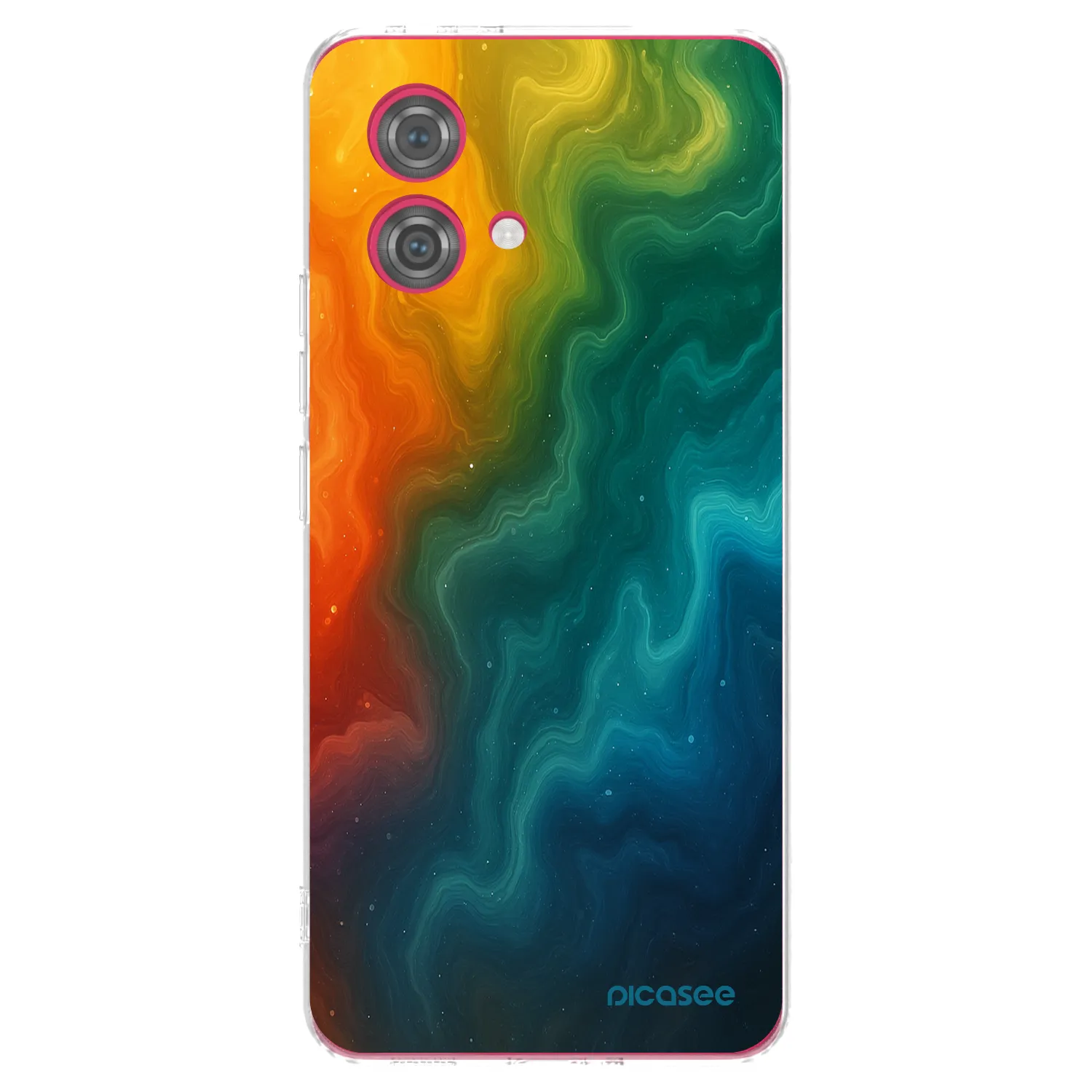 Picasee διαφανής θήκη σιλικόνης Motorola Moto G84 5G - Solar