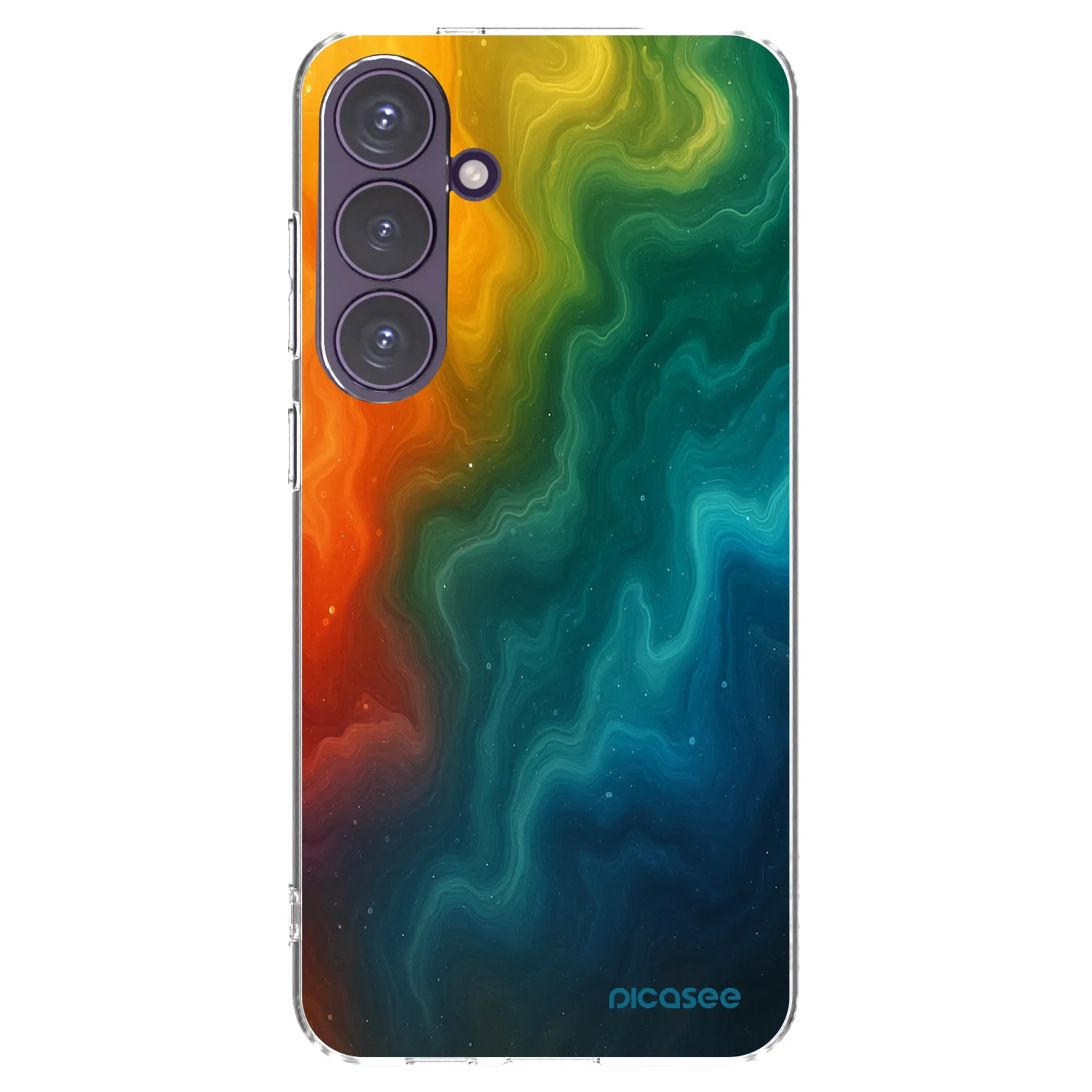 Picasee διαφανής θήκη σιλικόνης Samsung Galaxy S24+ S926B 5G - Solar