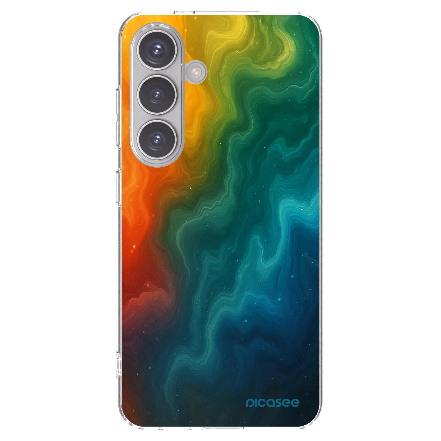 Picasee διαφανής θήκη σιλικόνης Samsung Galaxy S24 S921B 5G - Solar