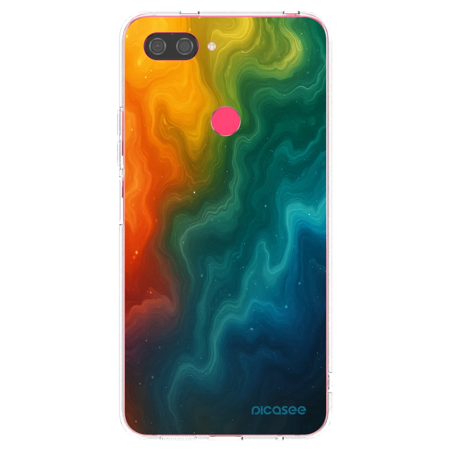 Picasee διαφανής θήκη σιλικόνης Xiaomi Mi 8 Lite - Solar