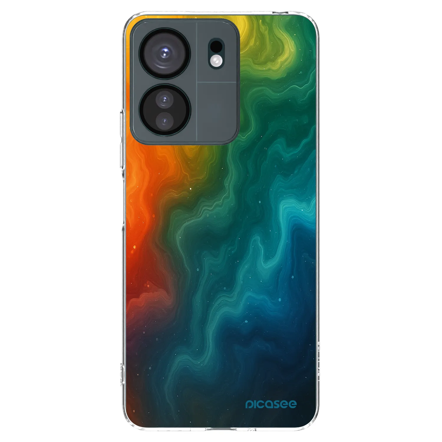 Picasee διαφανής θήκη σιλικόνης Xiaomi Redmi 13C 4G - Solar