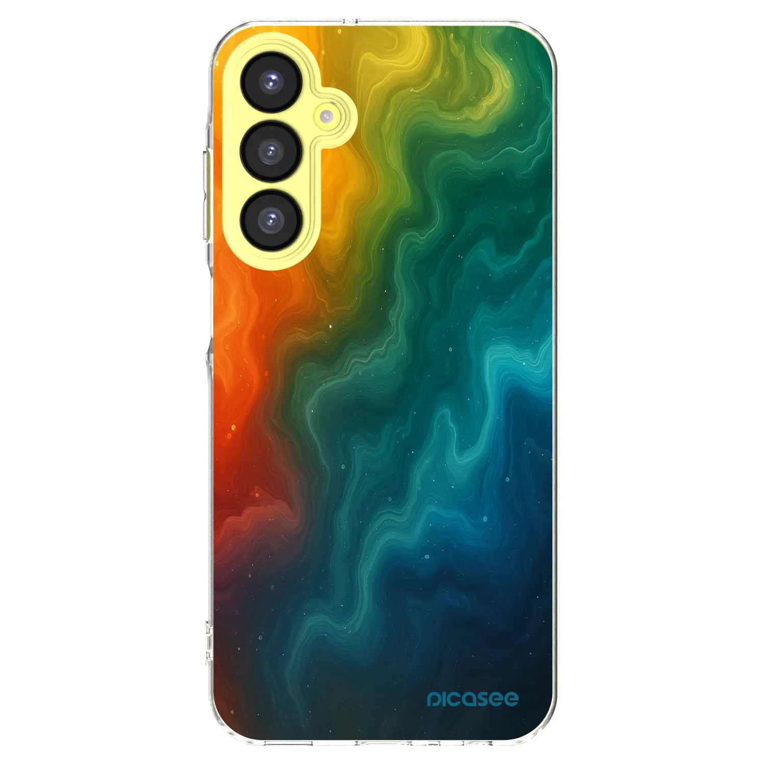 Picasee διαφανής θήκη σιλικόνης Samsung Galaxy A25 A256B 5G - Solar