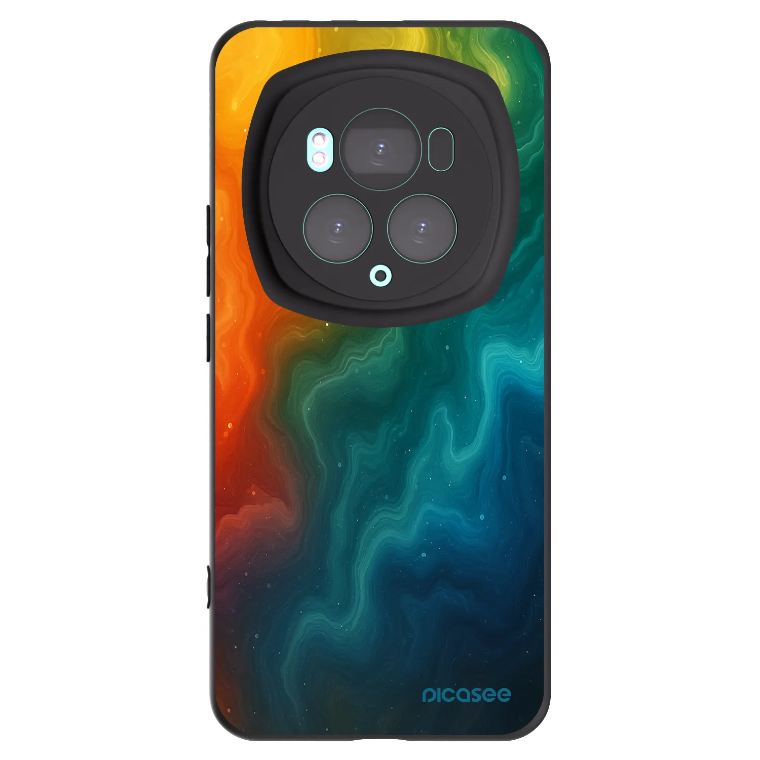 Picasee Μαύρη θήκη σιλικόνης για Honor Magic6 Pro - Solar